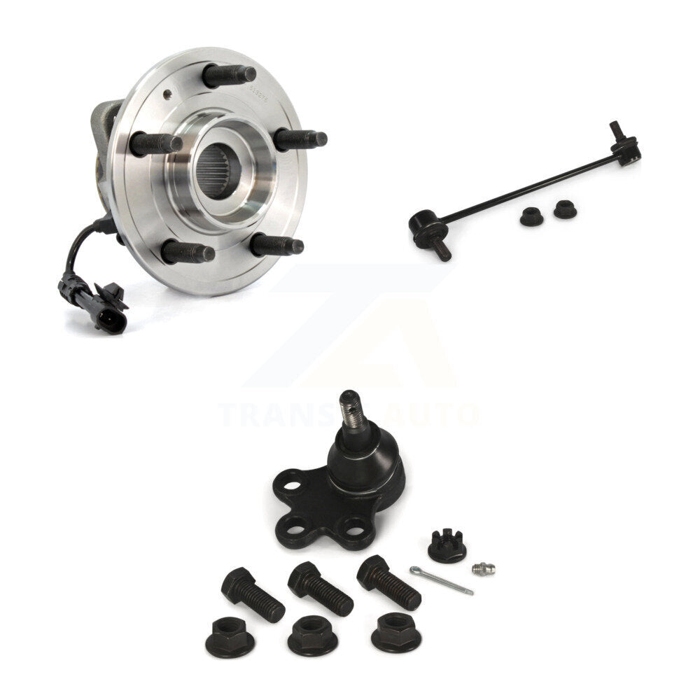 [Avant Gauche] Ensemble roulement de roue et moyeu pour Chevrolet Equinox Pontiac Torrent Saturn K77-100884