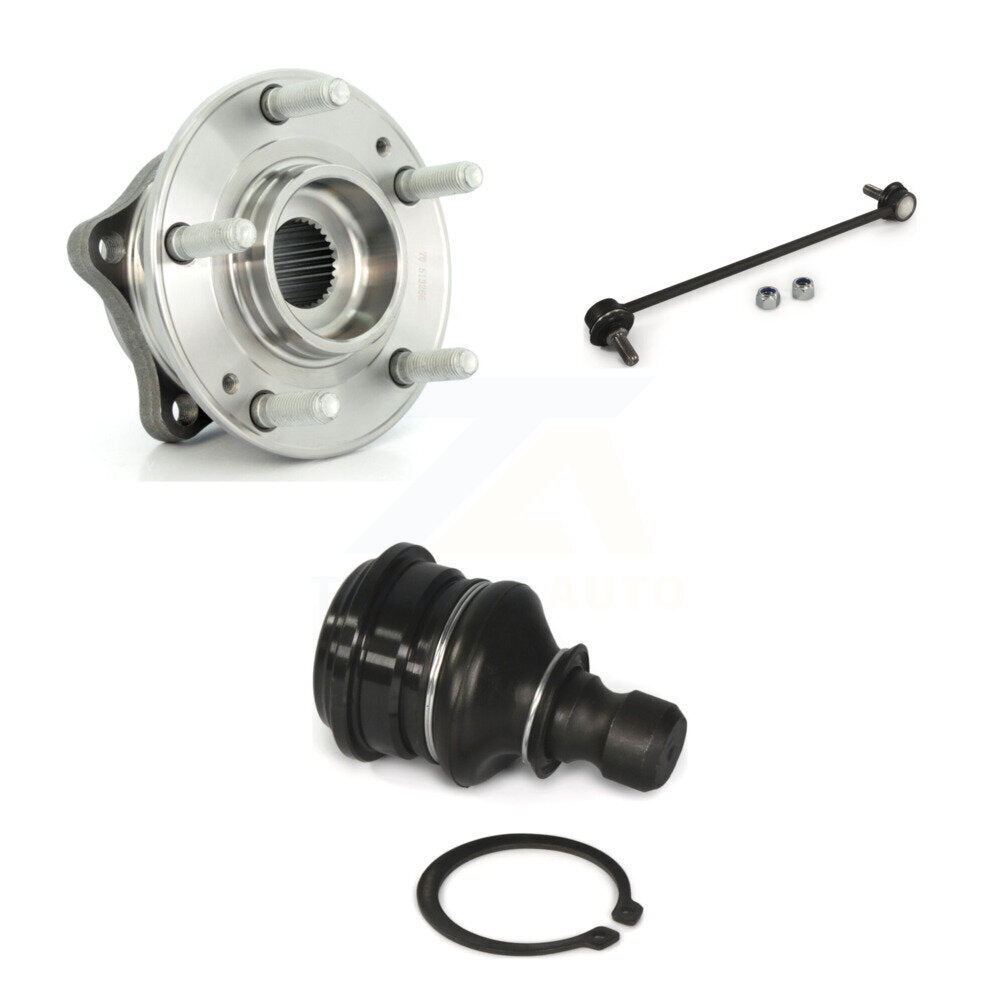 [Avant Gauche] Ensemble roulement de roue et moyeu pour Hyundai Santa Fe Kia Sorento K77-100886