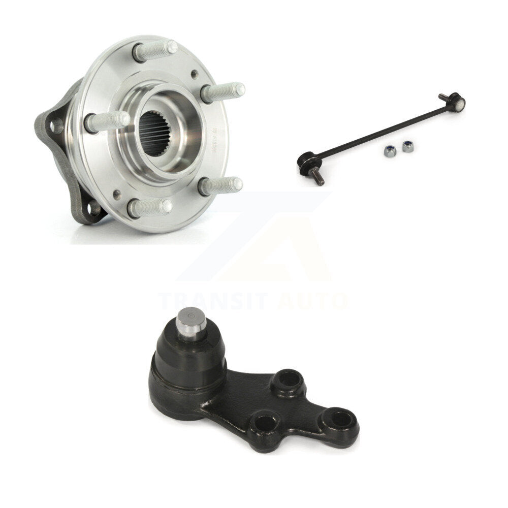[Avant Gauche] Ensemble roulement de roue et moyeu pour 2007-2012 Hyundai Veracruz K77-100887