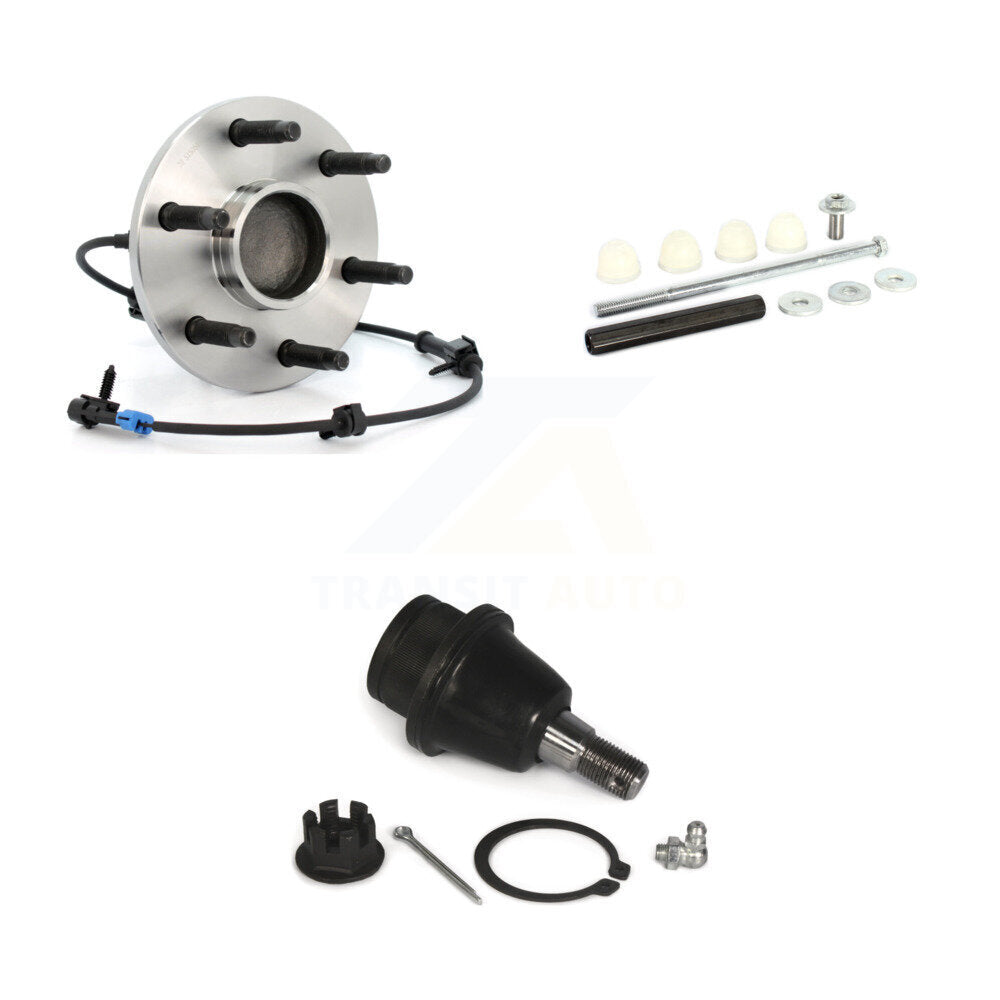 [Avant] Ensemble roulement de roue et moyeu pour Chevrolet GMC Silverado 1500 Sierra Avalanche K77-100911