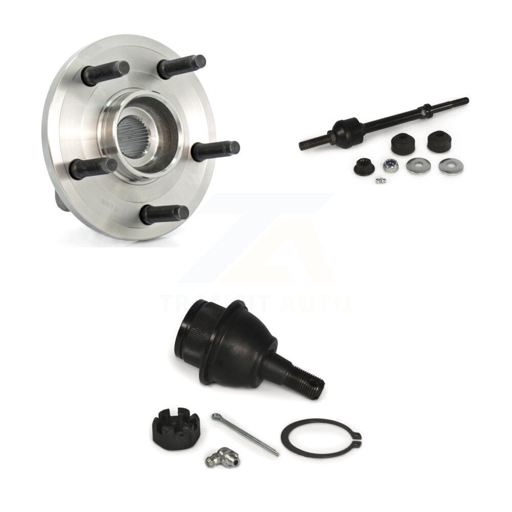 [Avant] Ensemble roulement de roue et moyeu pour Dodge Dakota Mitsubishi Raider 2-Wheel ABS K77-100922