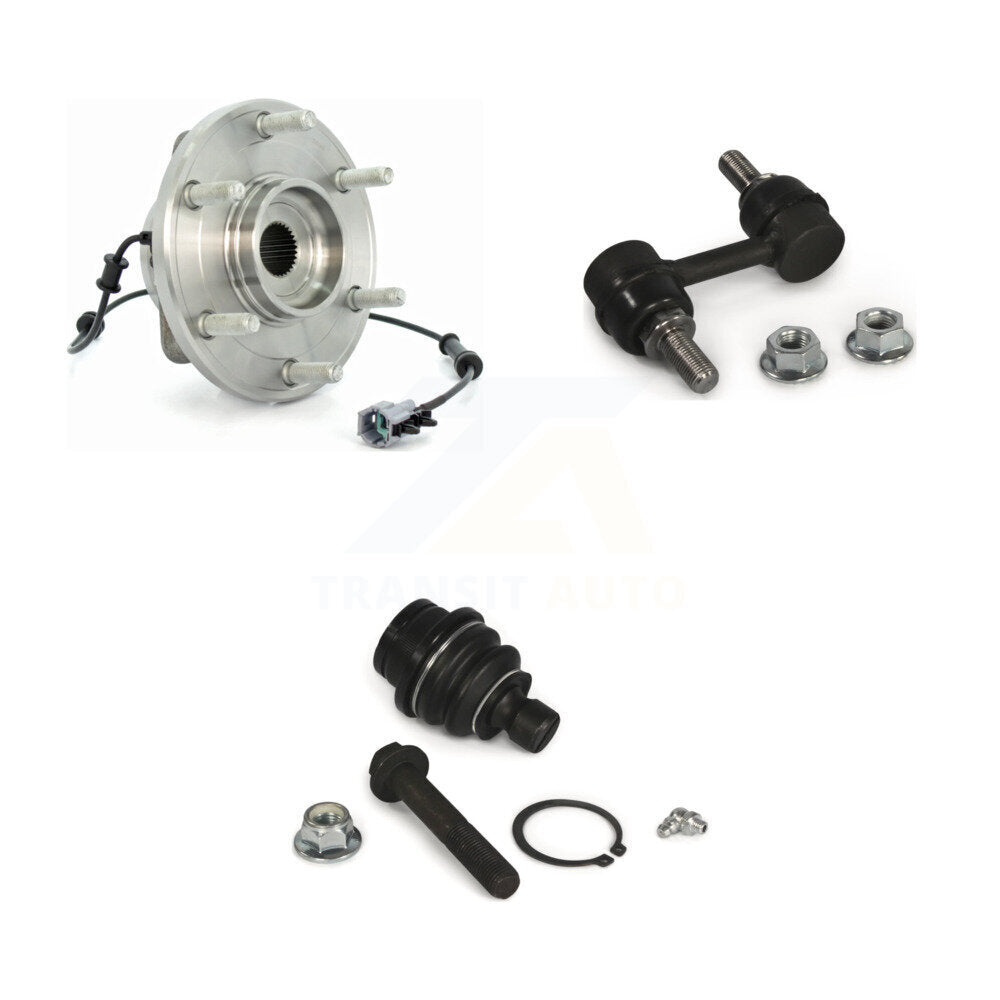 [Avant] Ensemble roulement de roue et moyeu pour Nissan TITAN INFINITI QX56 Armada Pathfinder K77-100936