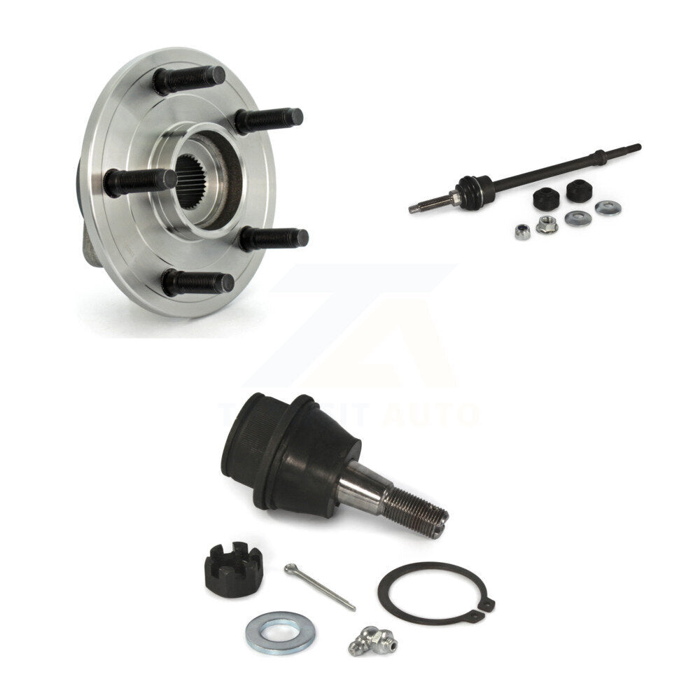 [Avant] Ensemble roulement de roue et moyeu pour 2002-2005 Dodge Ram 1500 4WD with 2-Wheel ABS K77-100941