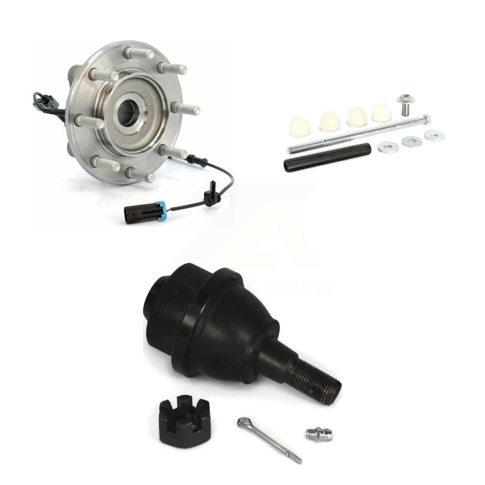 [Avant] Ensemble roulement de roue et moyeu pour GMC Sierra 3500 HD Chevrolet Silverado K77-100960