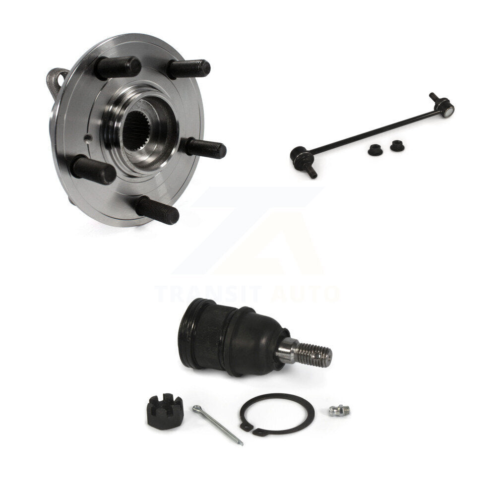 [Avant] Ensemble roulement de roue et moyeu pour Honda Odyssey With Cast Iron Control Arm K77-100966