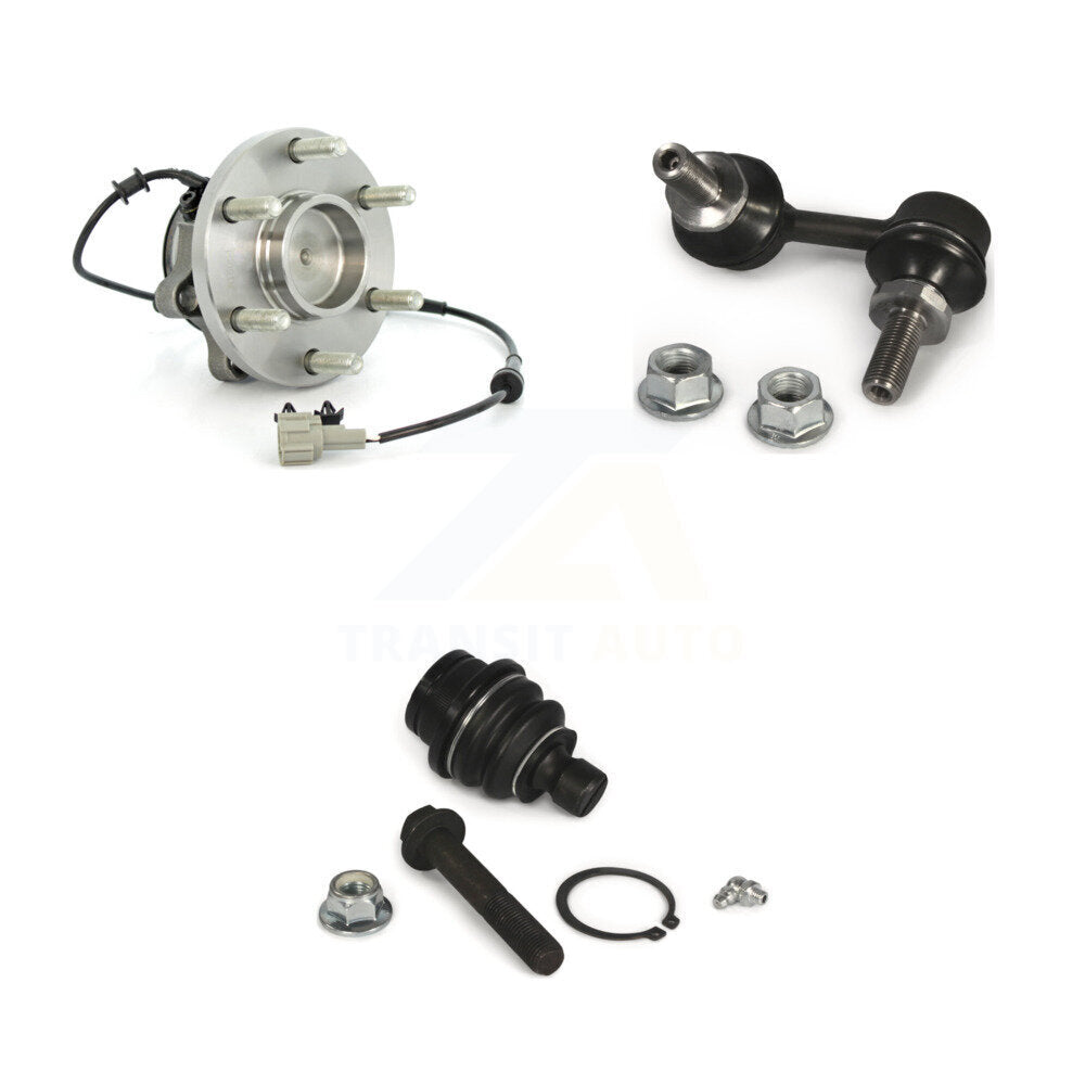 [Avant Droite] Ensemble roulement de roue et moyeu pour Nissan Frontier Pathfinder Xterra RWD K77-100974