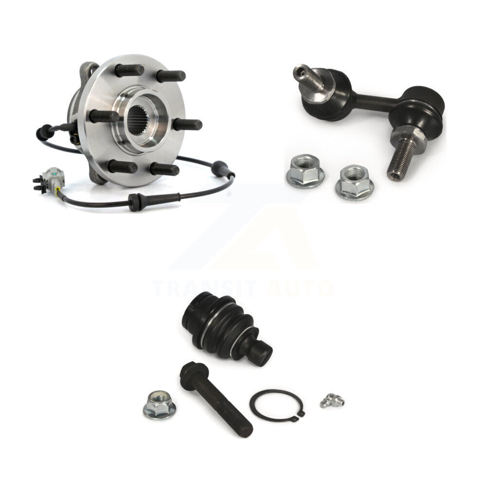 [Avant Droite] Ensemble roulement de roue et moyeu pour Nissan Frontier Pathfinder Xterra 4WD K77-100975