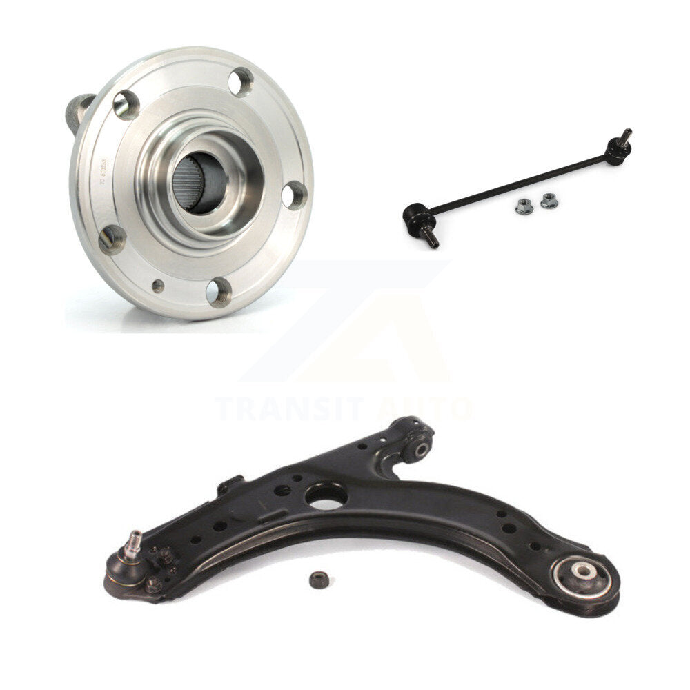 [Avant Gauche] Ensemble roulement de roue et moyeu pour 2006 Volkswagen Jetta A5 body code K77-101014