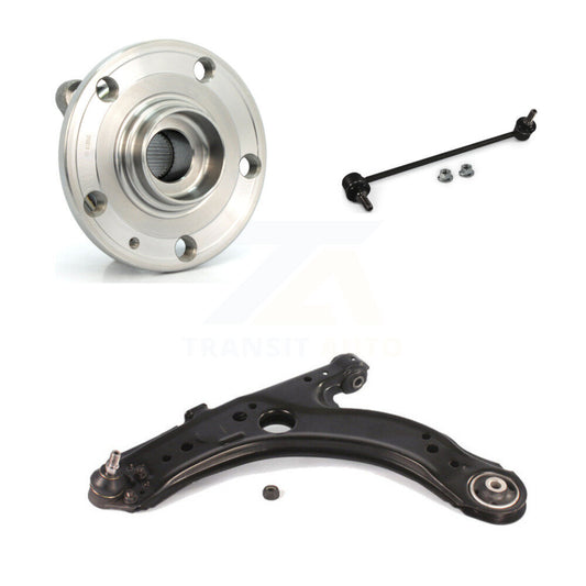 [Avant Gauche] Ensemble roulement de roue et moyeu pour 2006 Volkswagen Jetta A5 body code K77-101014