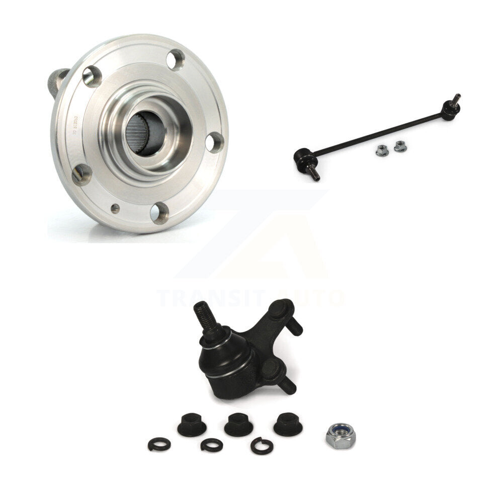 [Avant Droite] Ensemble roulement de roue et moyeu pour Volkswagen Jetta Tiguan Passat Golf GTI K77-101033