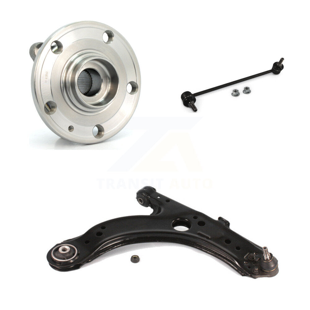 [Avant Droite] Ensemble roulement de roue et moyeu pour 2006 Volkswagen Jetta A5 body code K77-101050