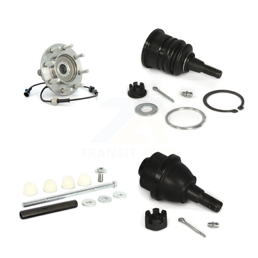 [Avant] Ensemble roulement de roue et moyeu pour Chevrolet GMC Sierra 3500 Silverado RWD K77-101619