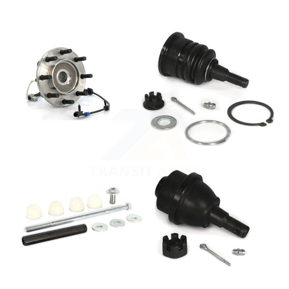 [Avant] Ensemble roulement de roue et moyeu pour Chevrolet GMC Sierra 3500 Silverado 4WD K77-101620