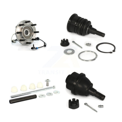 [Avant] Ensemble roulement de roue et moyeu pour Chevrolet GMC Sierra 3500 Silverado 4WD K77-101620