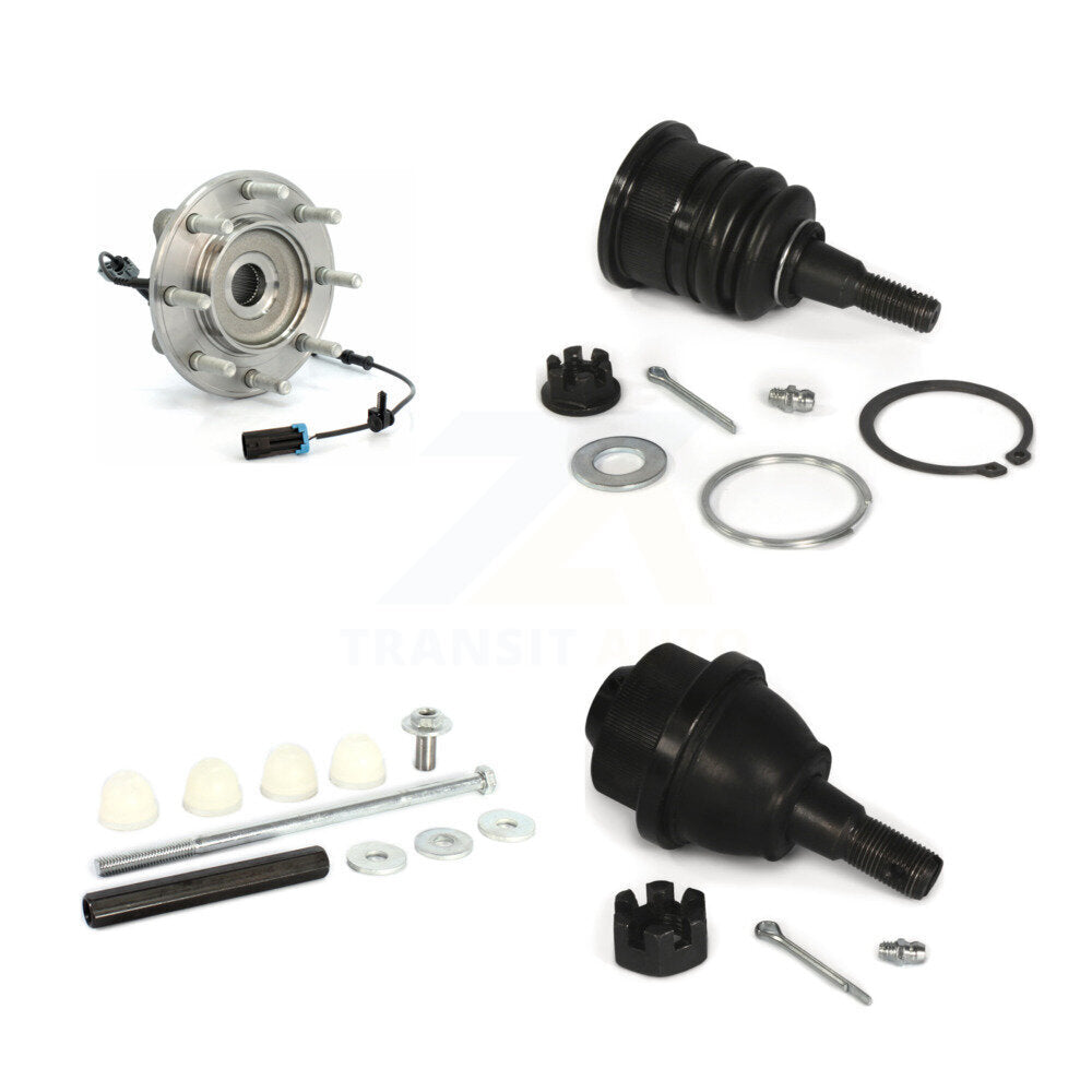 [Avant] Ensemble roulement de roue et moyeu pour GMC Sierra 3500 HD Chevrolet Silverado K77-101622