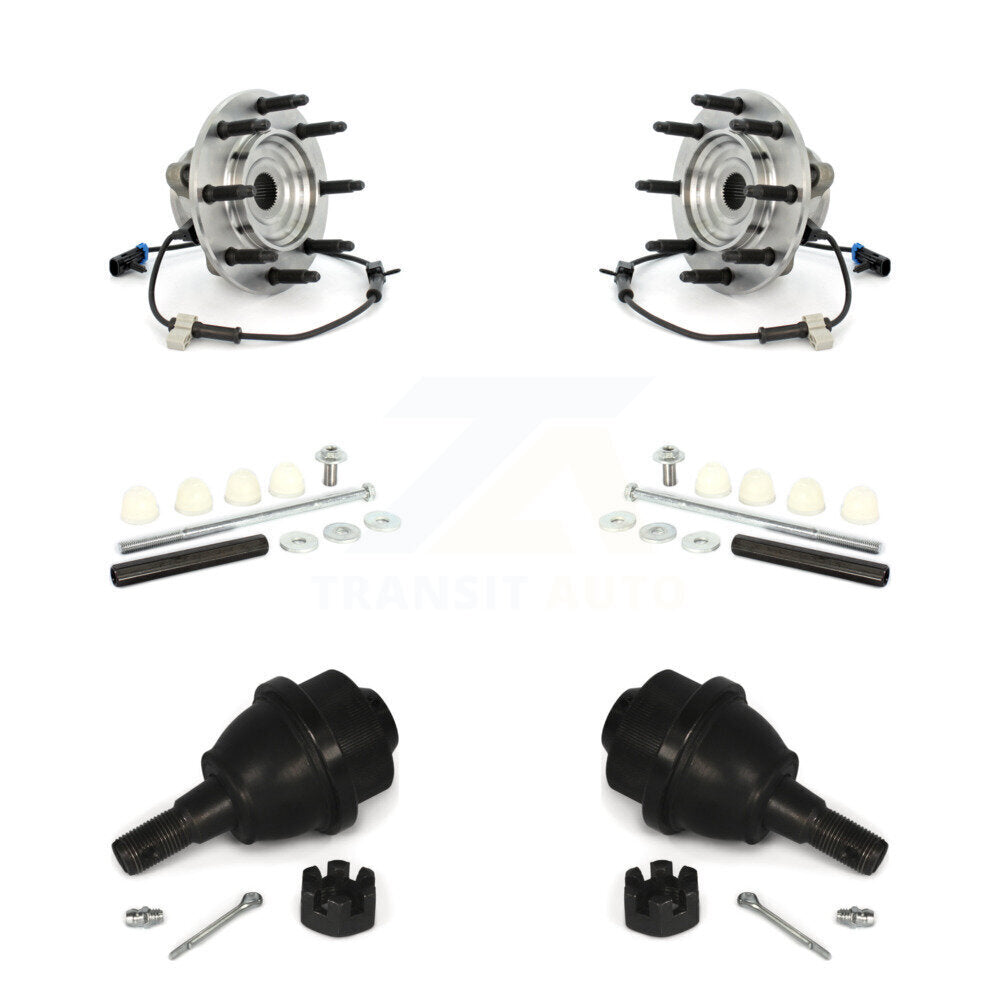 [Avant] Ensemble roulement de roue et moyeu pour GMC Chevrolet Sierra 2500 HD Silverado 3500 K77-102159