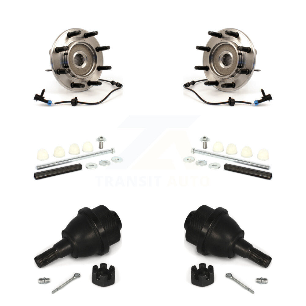 [Avant] Ensemble roulement de roue et moyeu pour Chevrolet GMC Sierra 2500 HD Silverado 3500 K77-102162