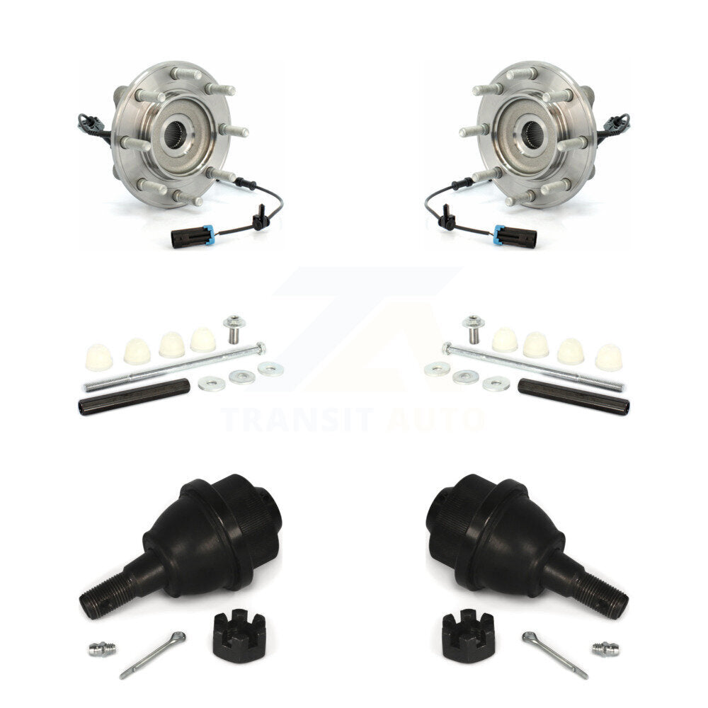 [Avant] Ensemble roulement de roue et moyeu pour GMC Sierra 3500 HD Chevrolet Silverado K77-102163
