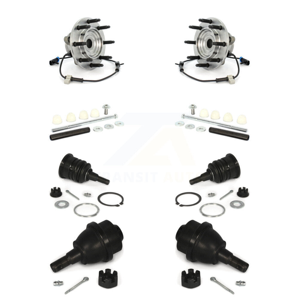 [Avant] Ensemble roulement de roue et moyeu pour GMC Chevrolet Sierra 2500 HD Silverado K77-102409