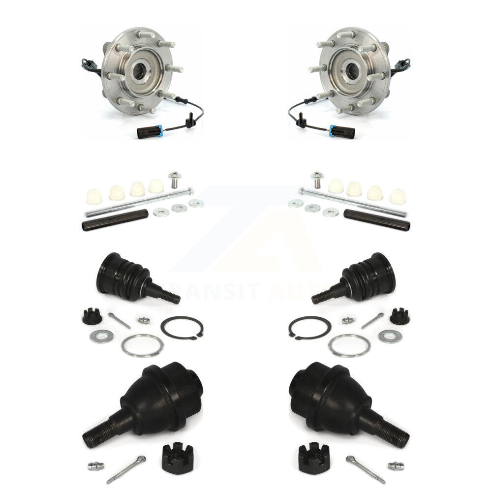 [Avant] Ensemble roulement de roue et moyeu pour GMC Sierra 3500 HD Chevrolet Silverado K77-102414