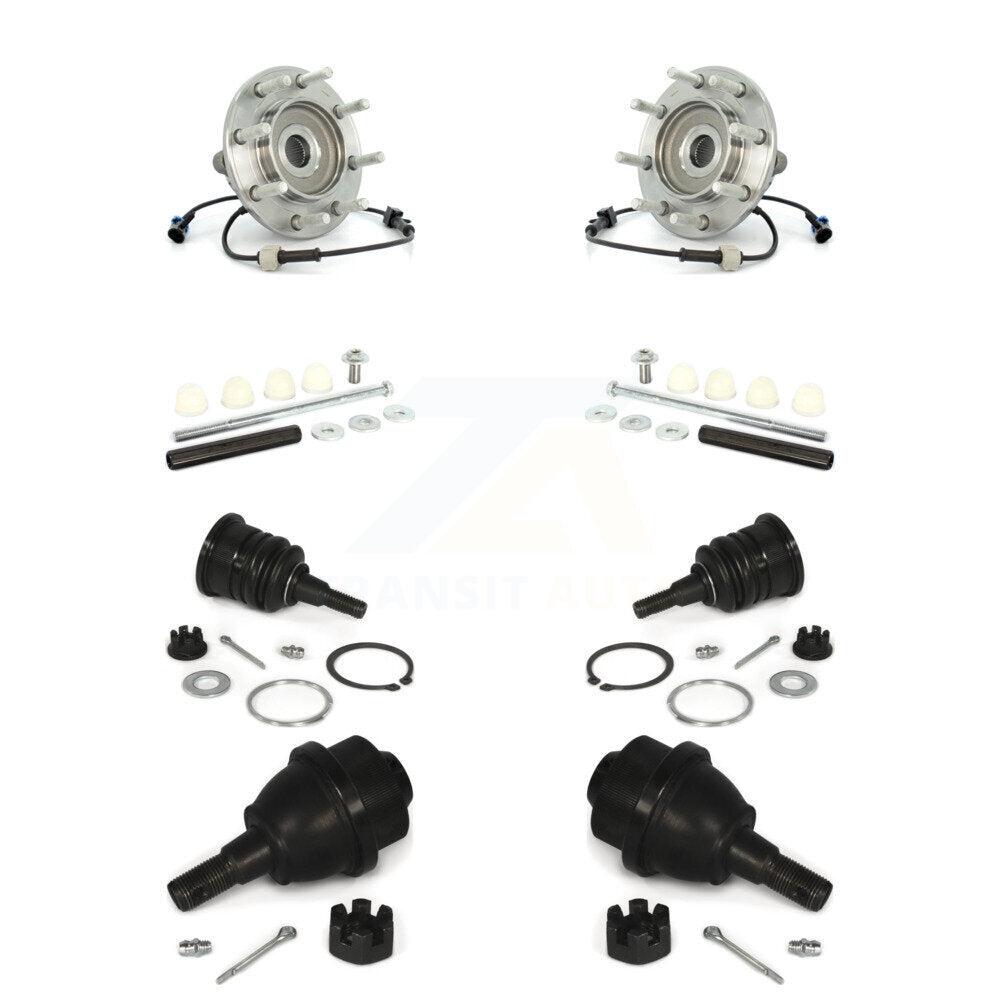 [Avant] Ensemble roulement de roue et moyeu pour Chevrolet GMC Sierra 3500 Silverado RWD K77-102418