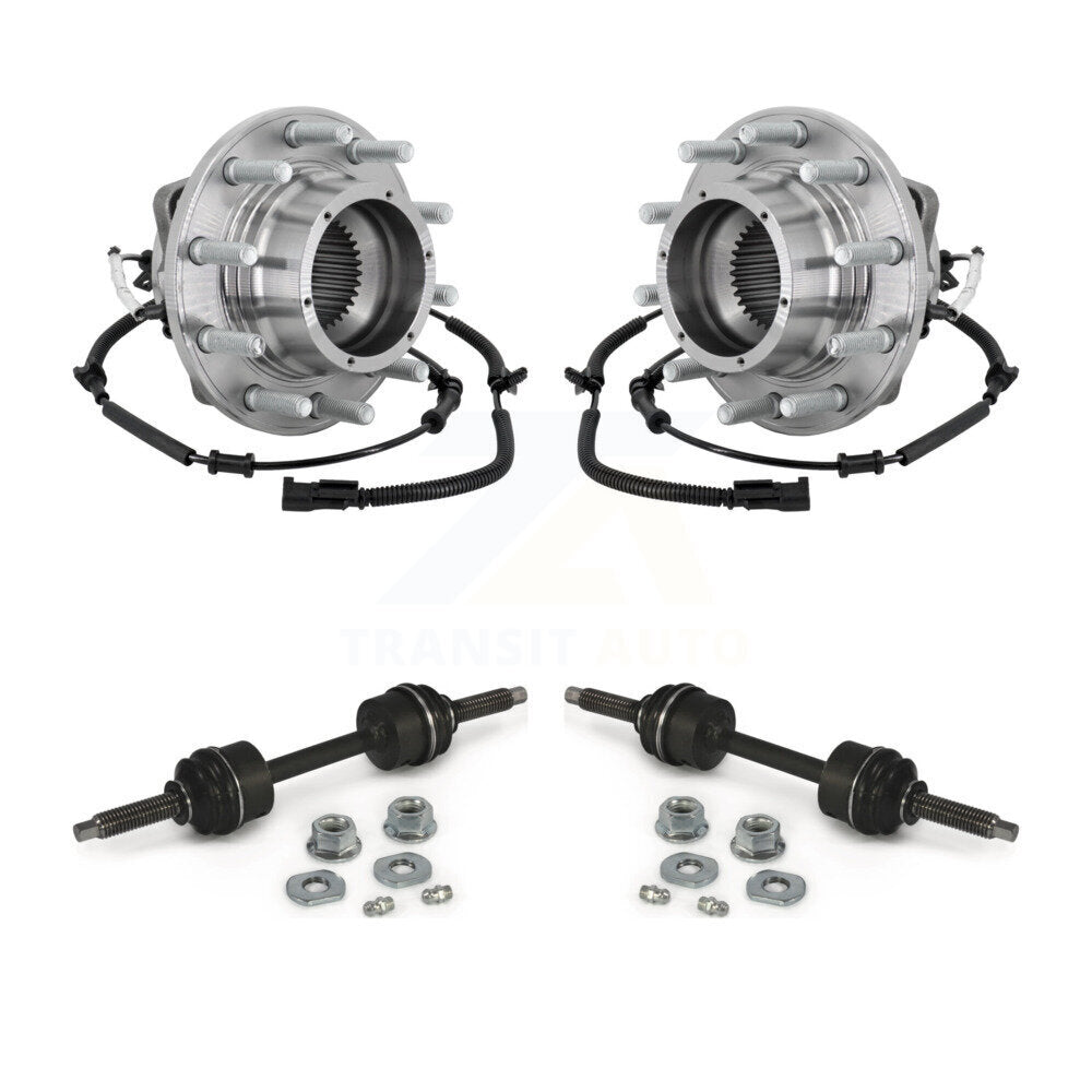 [Avant] Ensemble roulement de roue et moyeu pour Ford F-350 Super Duty F-450 F-550 K77-102497
