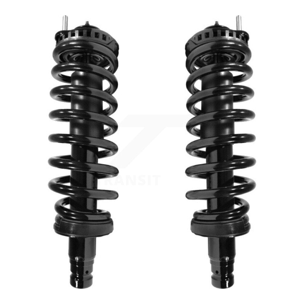 [Avant] Kit d'ensemble de jambe de suspension avec ressort hélicoïdal pour Chevrolet Trailblazer GMC Envoy EXT XL Buick Rainier Oldsmobile Bravada Isuzu Ascender Saab 9-7x Excludes V8 Models K78A-100021