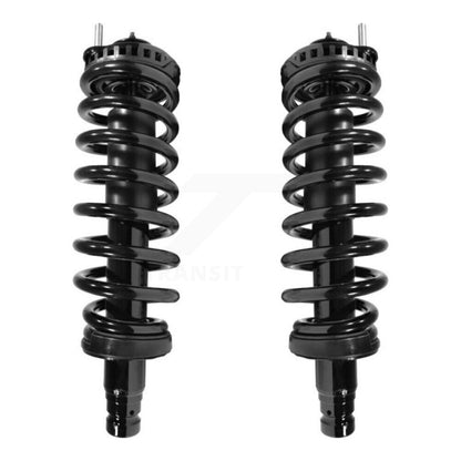 [Avant] Kit d'ensemble de jambe de suspension avec ressort hélicoïdal pour Chevrolet Trailblazer GMC Envoy EXT XL Buick Rainier Oldsmobile Bravada Isuzu Ascender Saab 9-7x Excludes V8 Models K78A-100021