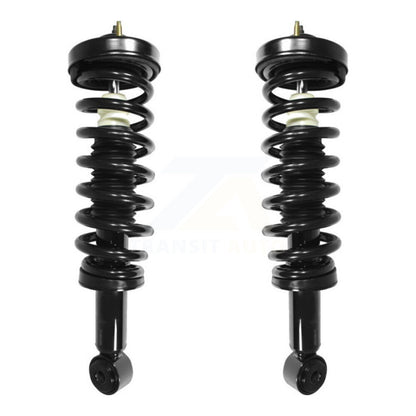[Avant] Kit d'ensemble de jambe de suspension avec ressort hélicoïdal pour Ford F-150 Lincoln Mark LT Excludes All Wheel Drive Vehicles avec Torsion Suspension Lift Kits RWD K78A-100025