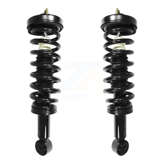 [Avant] Kit d'ensemble de jambe de suspension avec ressort hélicoïdal pour Ford F-150 Lincoln Mark LT Excludes All Wheel Drive Vehicles avec Torsion Suspension Lift Kits RWD K78A-100025