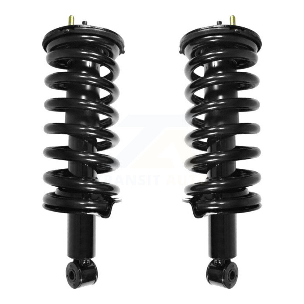 [Avant] Kit d'ensemble de jambe de suspension avec ressort hélicoïdal pour Nissan Titan Armada Infiniti QX56 Pathfinder INFINITI TITAN Excludes Rear Wheel Drive 4WD K78A-100033