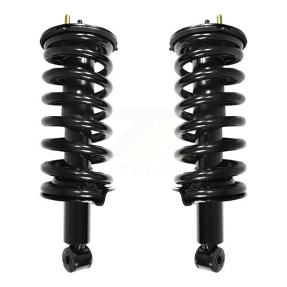 [Avant] Kit d'ensemble de jambe de suspension avec ressort hélicoïdal pour Nissan Titan Armada Infiniti QX56 Pathfinder INFINITI TITAN Excludes Rear Wheel Drive 4WD K78A-100033