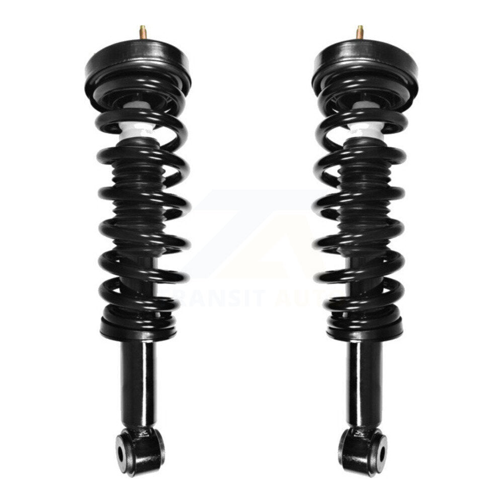 [Avant] Kit d'ensemble de jambe de suspension avec ressort hélicoïdal pour 2009-2013 Ford F-150 RWD Excludes All Wheel Drive Torsion K78A-100034