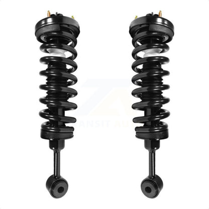 [Avant] Kit d'ensemble de jambe de suspension avec ressort hélicoïdal pour 2003-2006 Ford Expedition Lincoln Navigator Excludes Air K78A-100041 par Transit Auto
