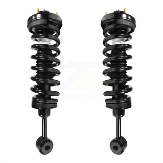 [Avant] Kit d'ensemble de jambe de suspension avec ressort hélicoïdal pour 2003-2006 Ford Expedition Lincoln Navigator Excludes Air K78A-100041 par Transit Auto