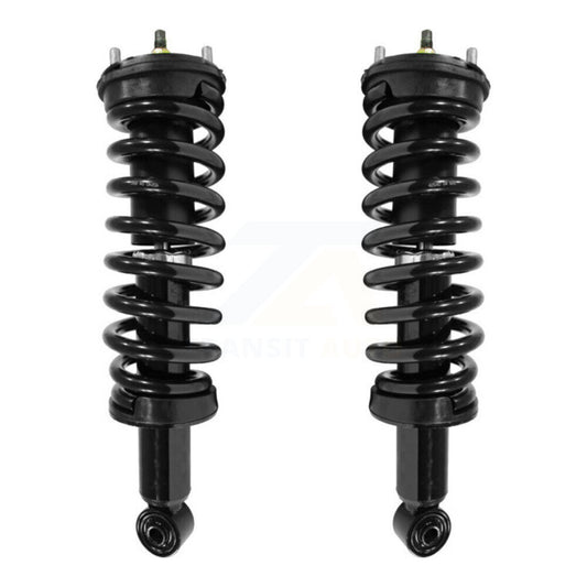 [Avant] Kit d'ensemble de jambe de suspension avec ressort hélicoïdal pour 2004-2012 Chevrolet Colorado GMC Canyon Excludes 17" Wheels 18" All Wheel Drive Vehicles avec Torsion Bar RWD K78A-100046