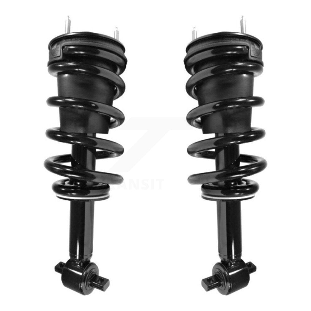 [Avant] Kit d'ensemble de jambe de suspension avec ressort hélicoïdal pour 2007-2013 Chevrolet Silverado 1500 GMC Sierra Excludes Electronic K78A-100047