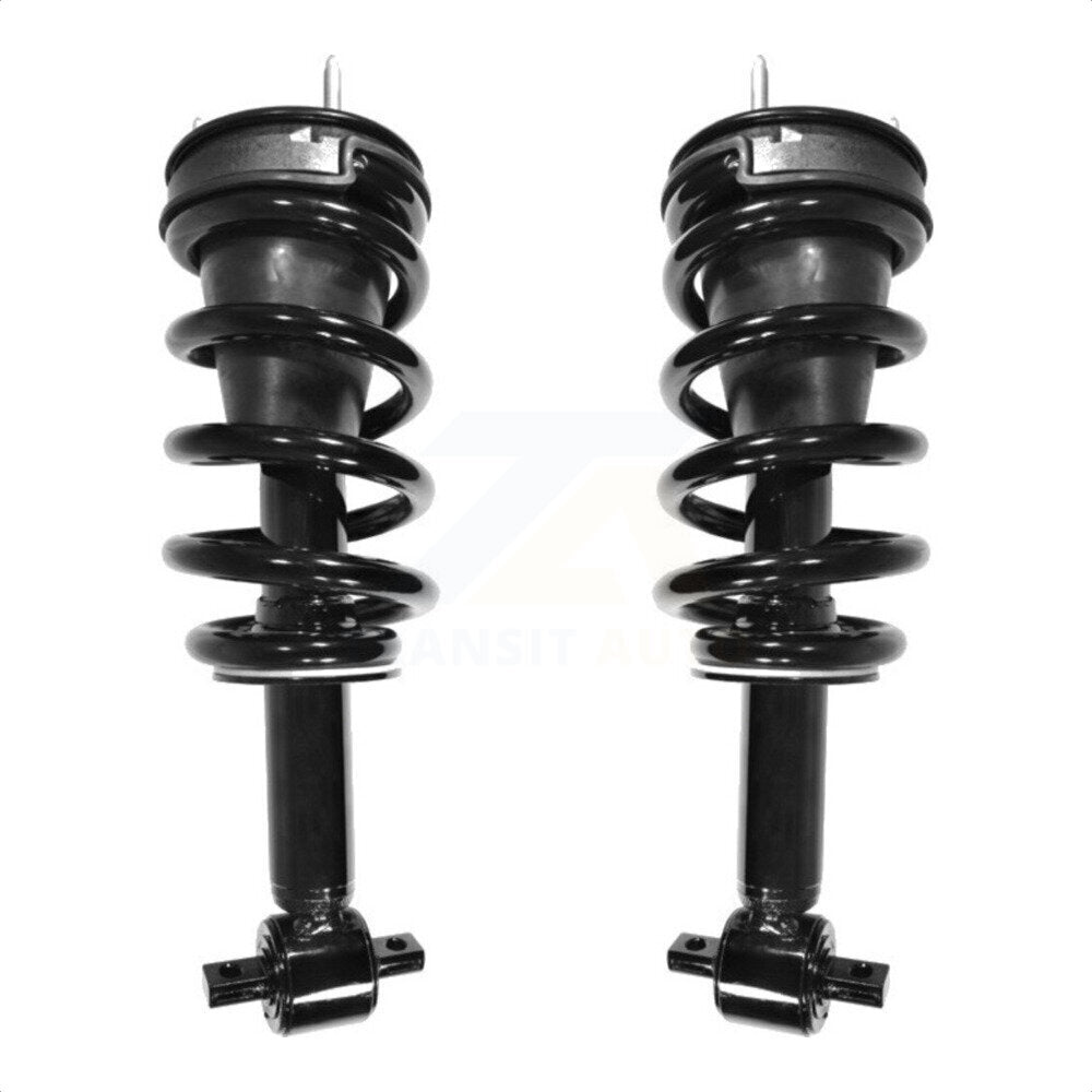 [Avant] Kit d'ensemble de jambe de suspension avec ressort hélicoïdal pour Chevrolet Tahoe GMC Yukon Cadillac Suburban 1500 Escalade XL Avalanche ESV K78A-100048 par Transit Auto