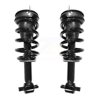 [Avant] Kit d'ensemble de jambe de suspension avec ressort hélicoïdal pour Chevrolet Tahoe GMC Yukon Cadillac Suburban 1500 Escalade XL Avalanche ESV K78A-100048 par Transit Auto