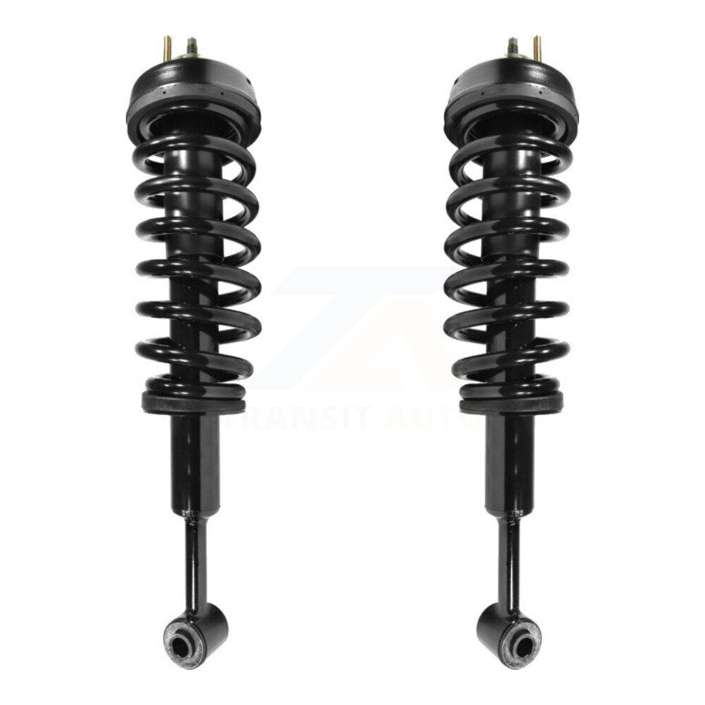 [Avant] Kit d'ensemble de jambe de suspension avec ressort hélicoïdal pour 2006-2010 Ford Explorer Mercury Mountaineer Not Compatible avec Sport Trac Models K78A-100058