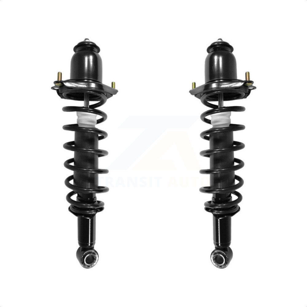 [Arrière] Kit d'ensemble de jambe de suspension avec ressort hélicoïdal pour 2003-2008 Toyota Corolla Matrix Pontiac Vibe K78A-100285 par Transit Auto