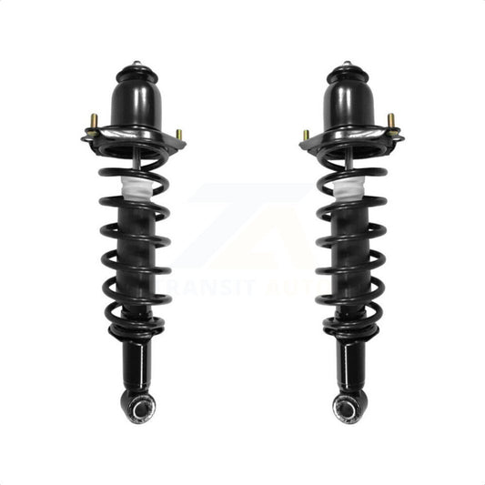 [Arrière] Kit d'ensemble de jambe de suspension avec ressort hélicoïdal pour 2003-2008 Toyota Corolla Matrix Pontiac Vibe K78A-100285 par Transit Auto