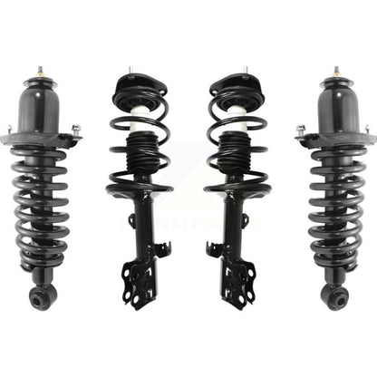[Avant + Arrière] Kit d'ensemble de jambe de suspension avec ressort hélicoïdal pour Toyota Matrix Pontiac Vibe Excludes Wheel Drive AWD K78A-100295