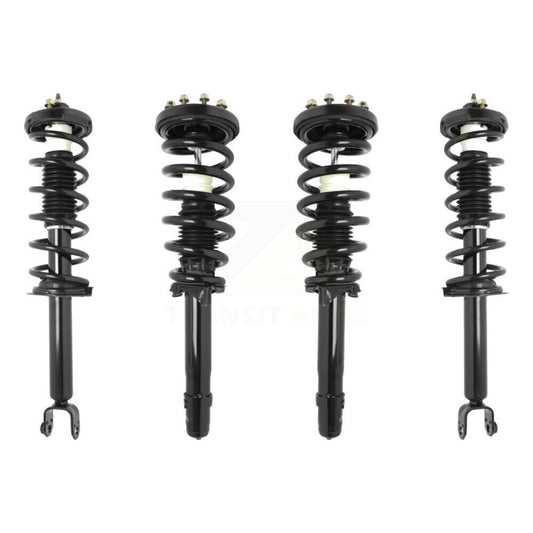 [Avant + Arrière] Kit d'ensemble de jambe de suspension avec ressort hélicoïdal pour 2009-2014 Acura TL AWD Excludes Wheel Drive K78A-100305