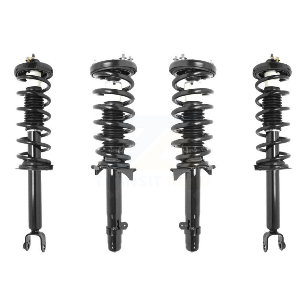 [Avant + Arrière] Kit d'ensemble de jambe de suspension avec ressort hélicoïdal pour 2009-2014 Acura TSX K78A-100307