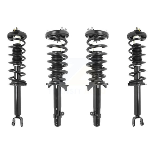 [Avant + Arrière] Kit d'ensemble de jambe de suspension avec ressort hélicoïdal pour 2009-2014 Acura TSX K78A-100307