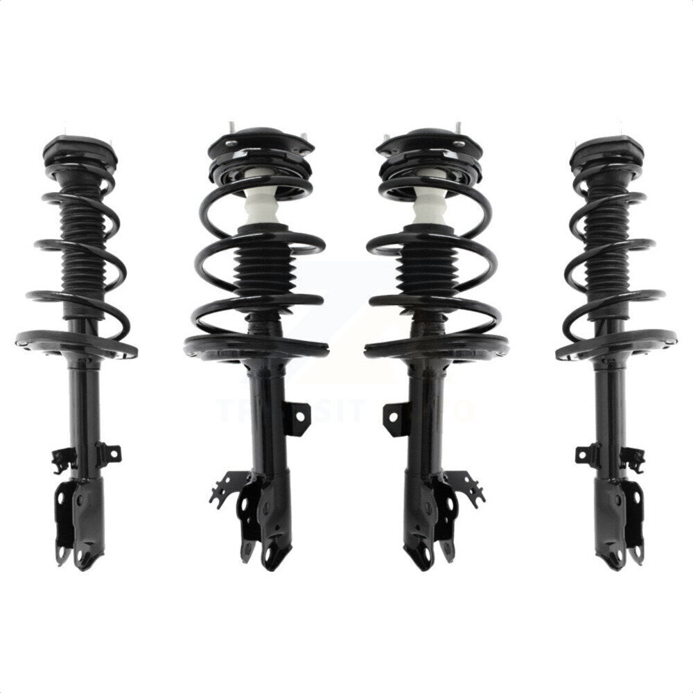 [Avant + Arrière] Kit d'ensemble de jambe de suspension avec ressort hélicoïdal pour Toyota Camry Excludes SE Models K78A-100309 par Transit Auto