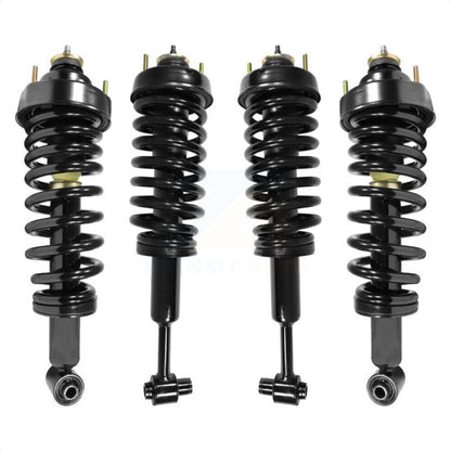 [Avant + Arrière] Kit d'ensemble de jambe de suspension avec ressort hélicoïdal pour 2002-2003 Mercury Mountaineer K78A-100311 par Transit Auto