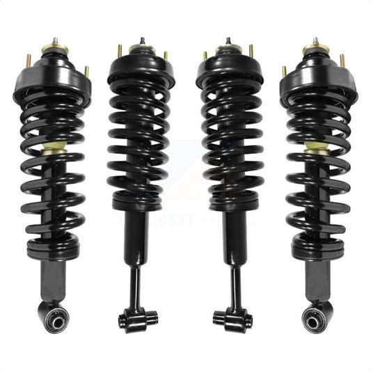 [Avant + Arrière] Kit d'ensemble de jambe de suspension avec ressort hélicoïdal pour 2002-2003 Mercury Mountaineer K78A-100311 par Transit Auto