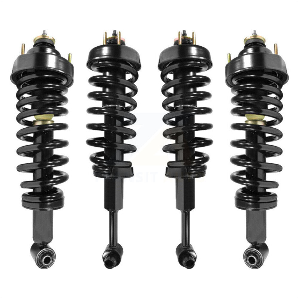 [Avant + Arrière] Kit d'ensemble de jambe de suspension avec ressort hélicoïdal pour Mercury Mountaineer K78A-100312 par Transit Auto